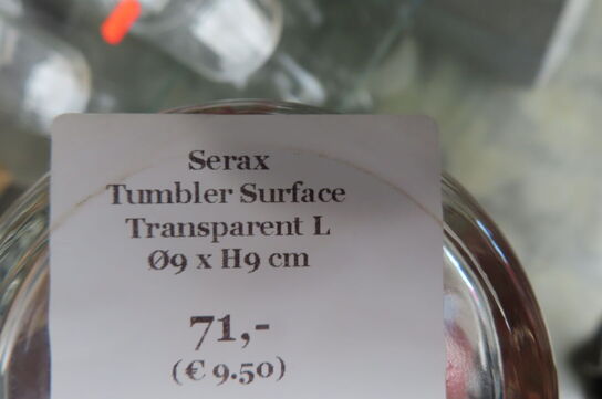 6 stk. Glas SERAX