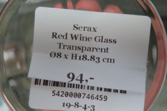 2 stk. Glas SERAX