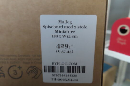 Tilbehør til dukkehus MAILEG