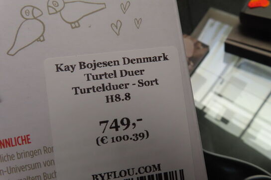 2 stk. Fugle KAY BOJESEN
