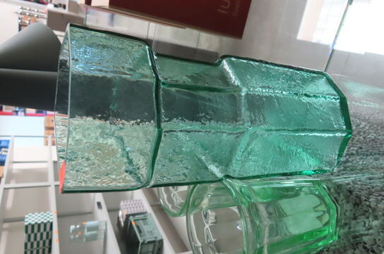 2 stk. Glas & Vase