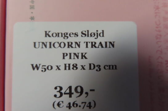 Enhjørningetog  KONGENS SLØJD PINK