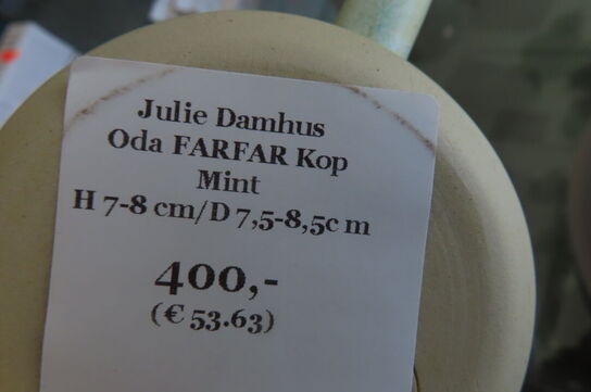 2 stk. Kopper JULIE DAMHUS