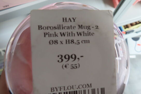 Glas & Lysestage HAY
