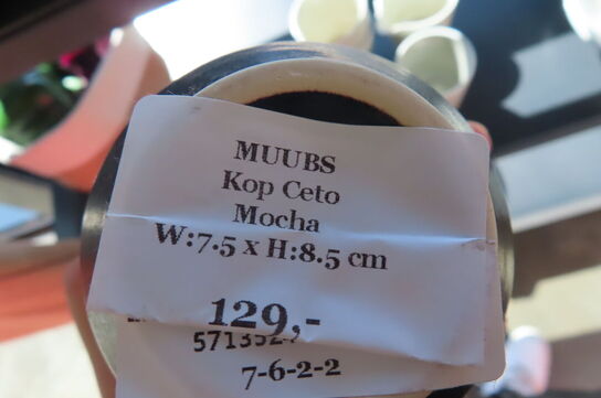 3 stk. Kopper MUUBS