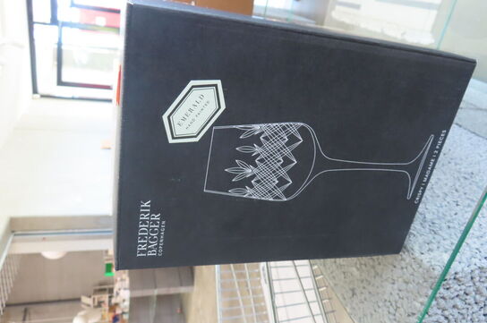 2 stk. Glas FREDERIK BAGGER