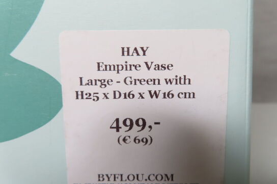 Empire vase HAY