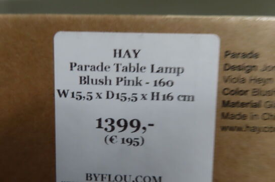 Bordlampe HAY