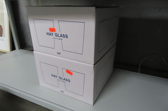 8 stk. Glas HAY