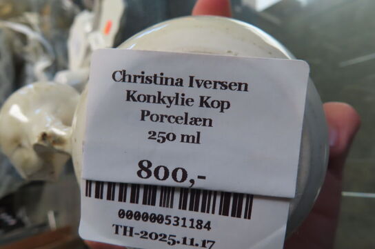 3 stk. Kopper CHRISTINA IVERSEN KONKYLIE