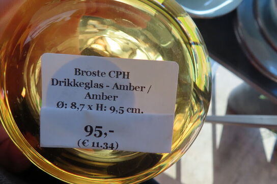 2 stk. Glas BROSTE