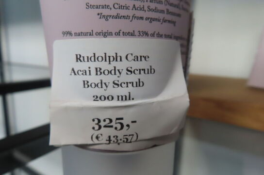 3 stk. Bodyscrub RUDOLPH CARE