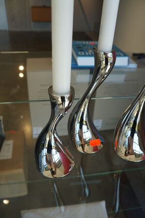 3 stk. Lysestager GEORG JENSEN