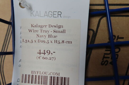2 stk. Kurve KALAGER