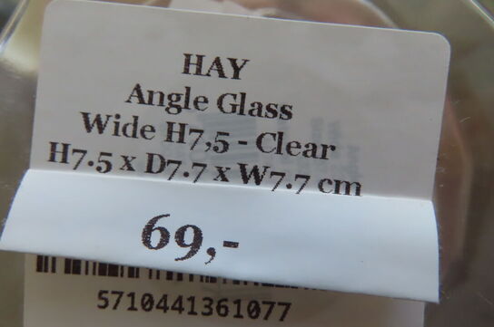 Diverse glas HAY