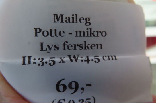 Tilbehør til dukkehus MAILEG