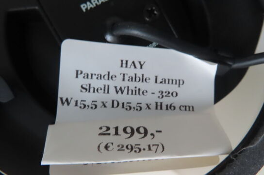 Bordlampe HAY