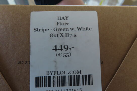 2 stk. Lysestager HAY