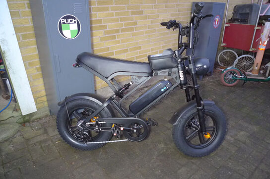 Elcykel, fatbike 7-gear 25 km/t MOMSFRI