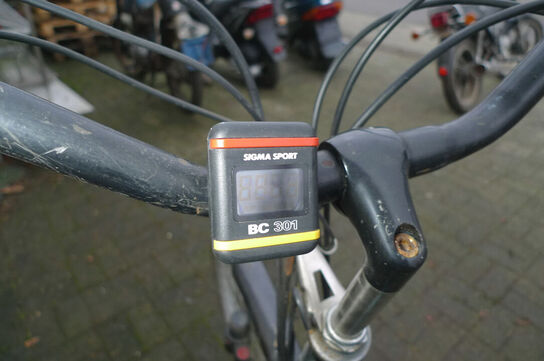 Cykel m/benzin hjælpemotor, Sparta MOMSFRI