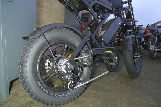 Elcykel, fatbike 7-gear 25 km/t MOMSFRI