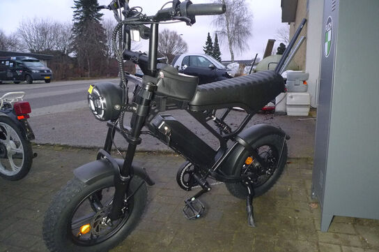 Elcykel, fatbike 7-gear 25 km/t MOMSFRI