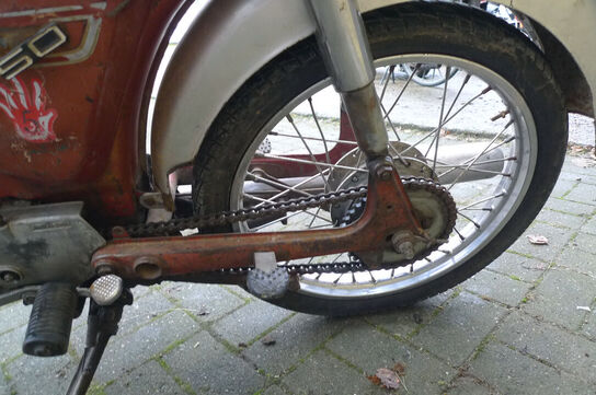 Knallert, Yamaha m/drejeventil motor MOMSFRI