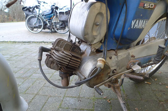 Knallert, Yamaha m/drejeventil motor MOMSFRI