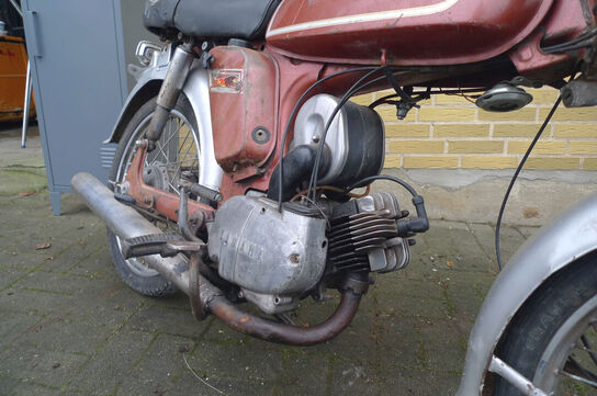 Knallert, Yamaha m/drejeventil motor MOMSFRI