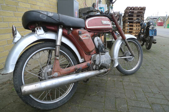 Knallert, Yamaha m/drejeventil motor MOMSFRI