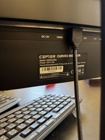 34" monintor CEPTER C34PULSEX