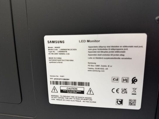 65" Interaktiv monitor SAMSUNG WA65F m. stander