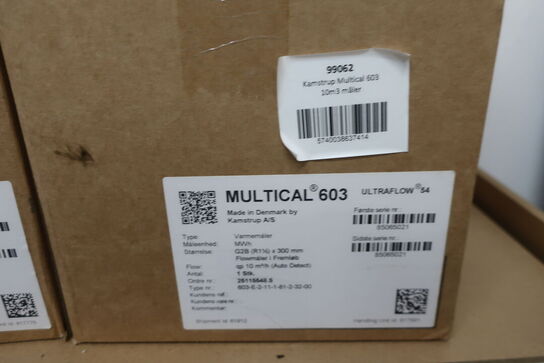 Div. Energi/varmemålere KAMSTRUP MULTICAL 403/503/603