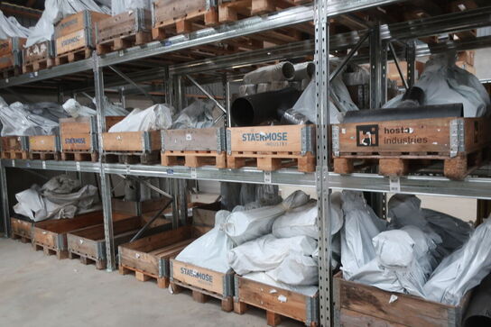 3 fag pallereoler uden indhold