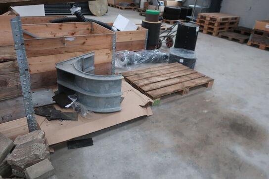 Div. EURO-paller, pallerammer, varelager og reservedele