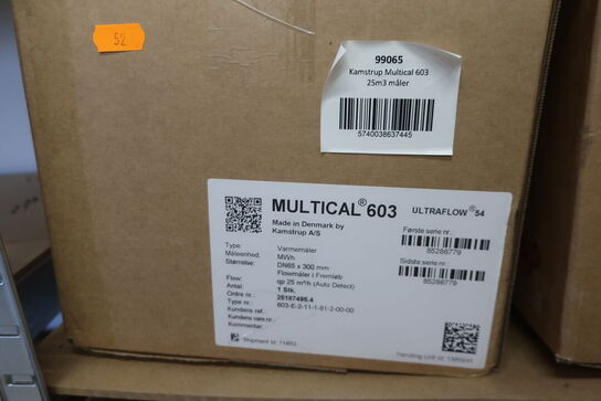 Div. Energi/varmemålere KAMSTRUP MULTICAL 403/503/603