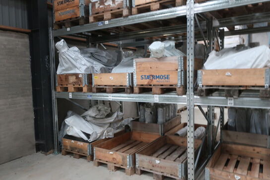 3 fag pallereoler uden indhold