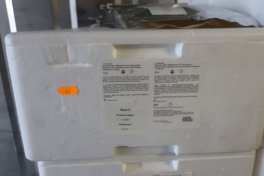 Div. Flamingokasser med varelager