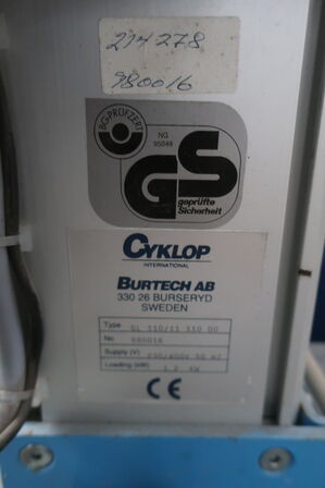 Palleomvikler CYKLOP GL 110/11 110 00