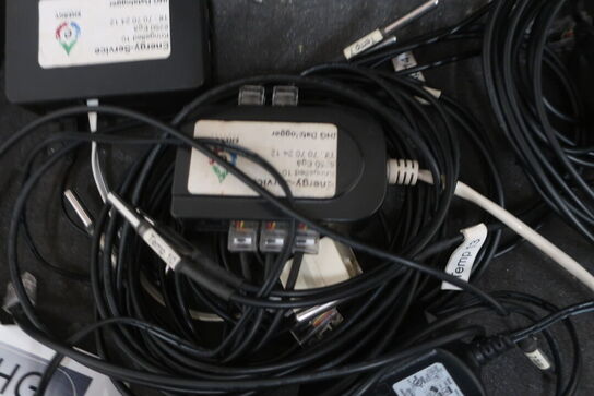 Kasse med div. Dataloggere IHG Datalogger