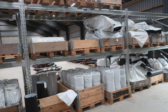 3 fag pallereoler uden indhold