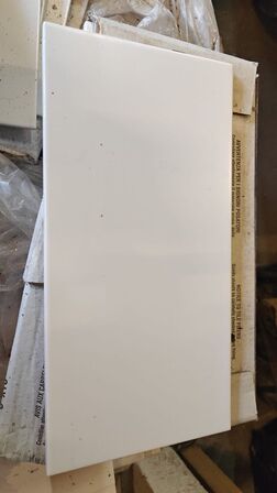 300 stk. Arpa Fliser 40x20 hvide (MOMSFRI)