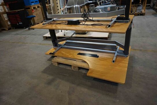 2 stk Elektriske hævesænkeborde  