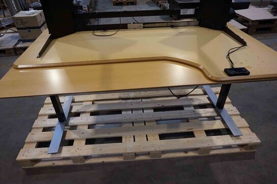 2 stk Elektriske hævesænkeborde 