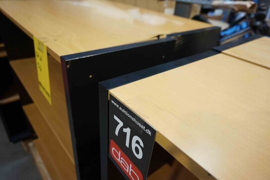 4 stk Kontormoduler/reoler 