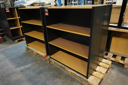 4 stk Kontormoduler/reoler 