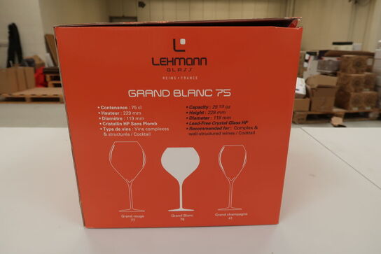 6 stk. Lehmann Grand Blanc 75 vinglas