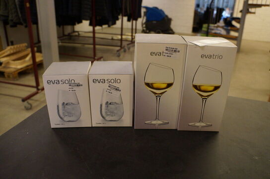 4 stk. Glas EVASOLO 