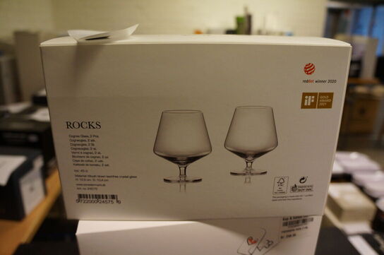 6 stk. Cognacglas ZONE 