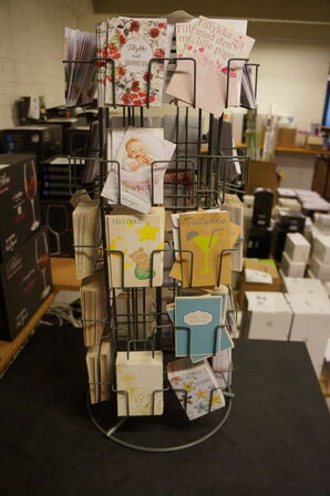 Stativ inkl. Diverse til & fra kort 